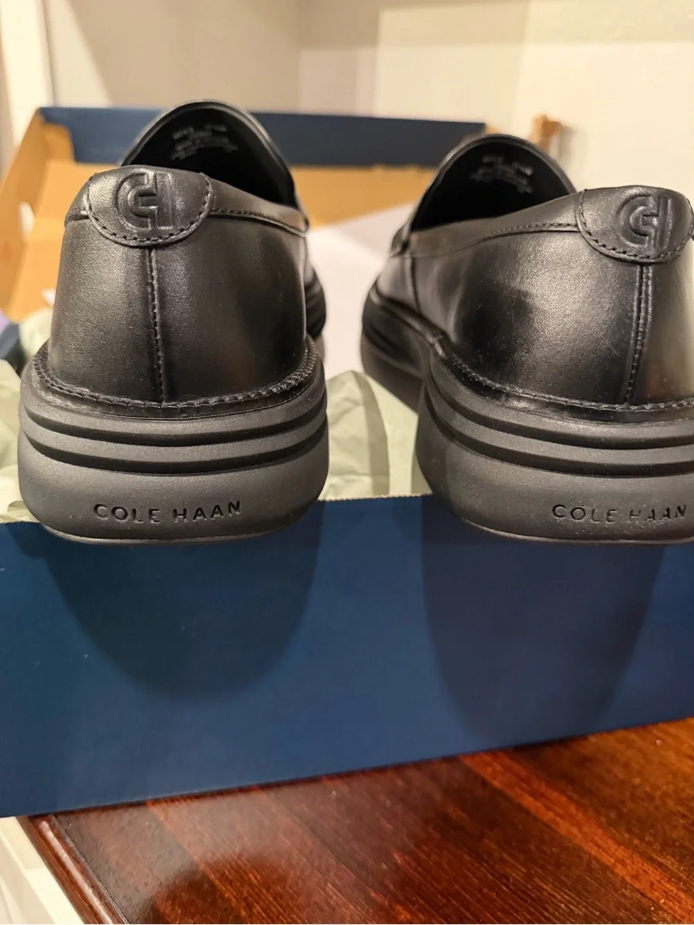 New in box Cole Haan OG Horizon Penny Loafer Leather Slip-On Loafers